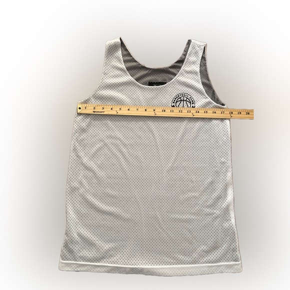 A4, Basketball Reversible Mesh Tank Top Women’s Size:M Gray/White - Picture 3 of 5